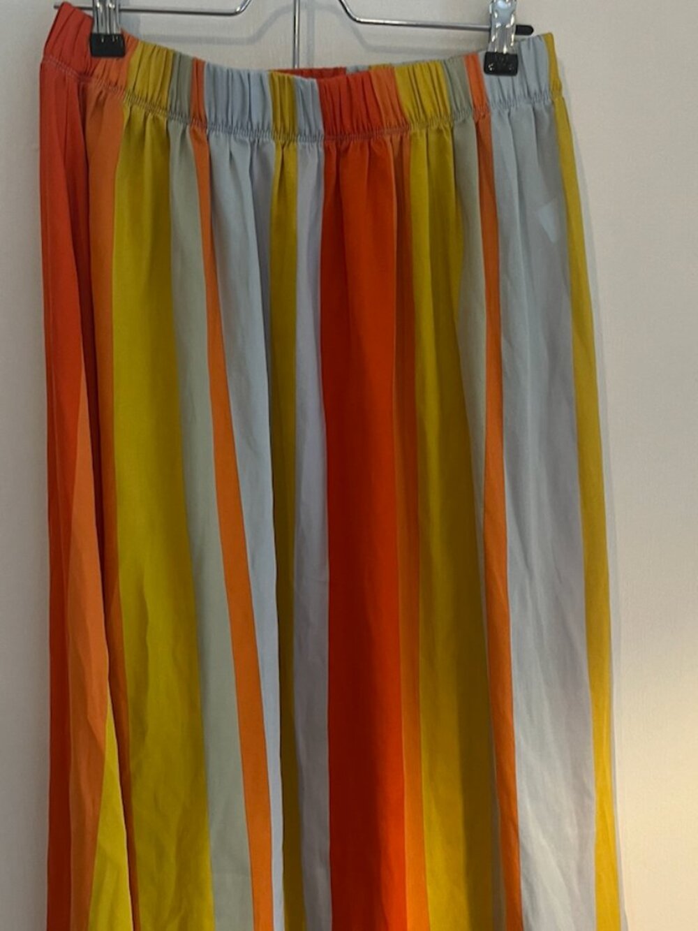Multicolor Striped Loft Maxi Skirt (M)